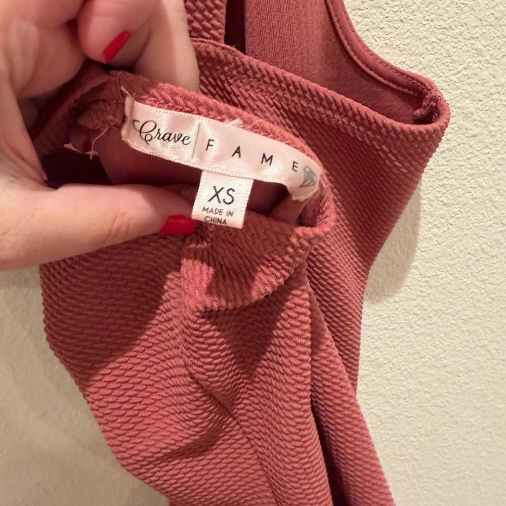 Crave frame pink bodycon dress - Picture 5 of 6